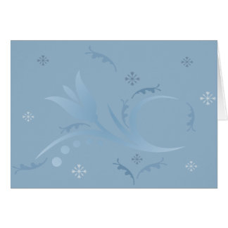 Brume de tulipe dans la carte bleue