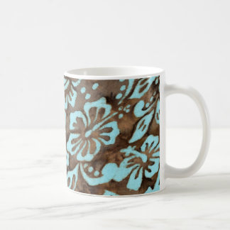 Brun bleu de tasse de ketmie de Luau de mariage de