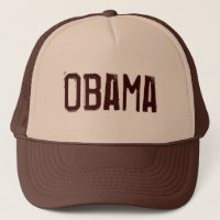 Brun de casquette d'Obama