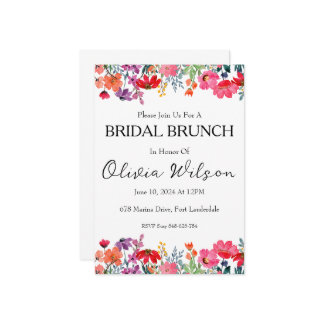 brunch avec les invitations pour le brunch de la m