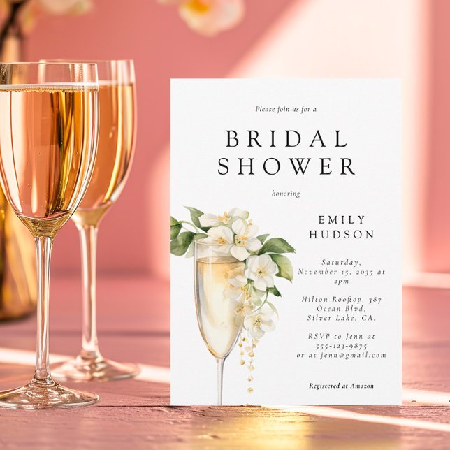 Brunch & Bubbly Invitation de douche nuptiale (Créateur téléchargé)