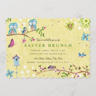 Brunch de Pâques   Carte Invitations