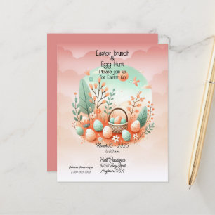 Brunch de Pâques & Chasse aux Oeufs Orange Green