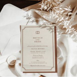 Brunch Ecru classique avec la Fête des mariées de