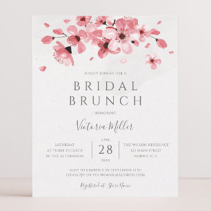 Brunch nuptial rose cerisier en fleurs Budget