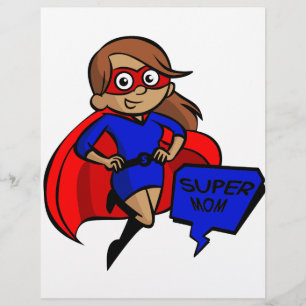 brunette super maman