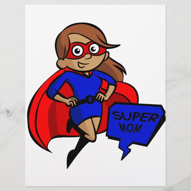 brunette super maman (Devant)