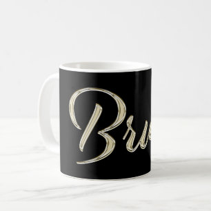 Bruno Name Whitegold Tasse Teetasse