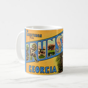 Brunswick Georgia Retro Mug