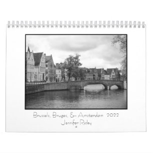 Bruxelles, Bruges, & Amsterdam - Calendrier 2022