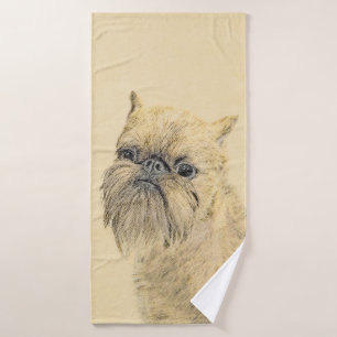Bruxelles Griffon Peinture - Cute Original Chien A