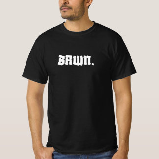 BRWN minimaliste. T-shirt - Gras Urban S