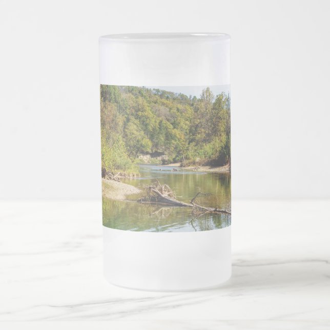 Bryant Creek Automne Verre Froide Bière Mug (Centre)