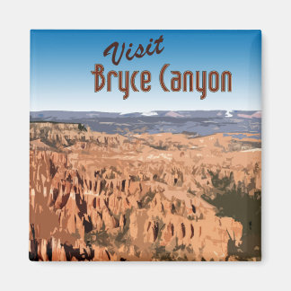 Bryce Canyon Magnet Vintage