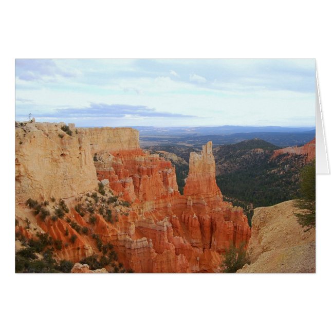 Bryce Canyon National Park, Utah, Carte (Devant horizontal)