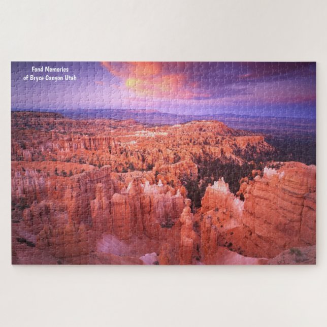 Bryce Canyon National Park Utah. Jigsaw Puzzle (Horizontal)