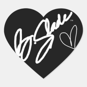 @BSLADE SIGNATURE SERIE COEUR PROMO STICKERS