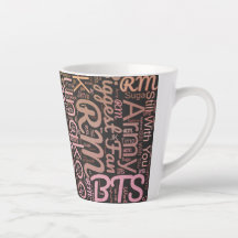 BTS wordcloud Mug