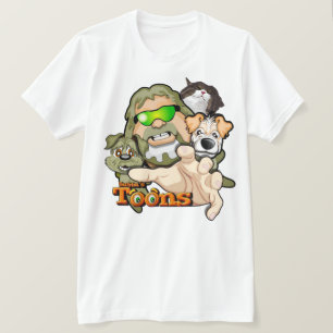 Bubba, Frodo, Nate et Simba le T-shirt de chat