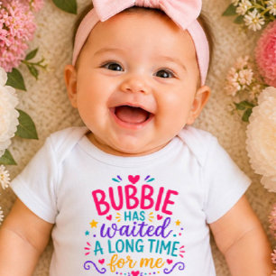 Bubbie a attendu Body bébé coloré