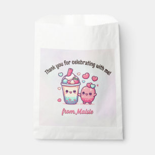 Bubble Thé Anniversaire Favoriser les sacs