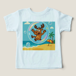 Bubble Trouble – Tee d'été idiot pour les enfants