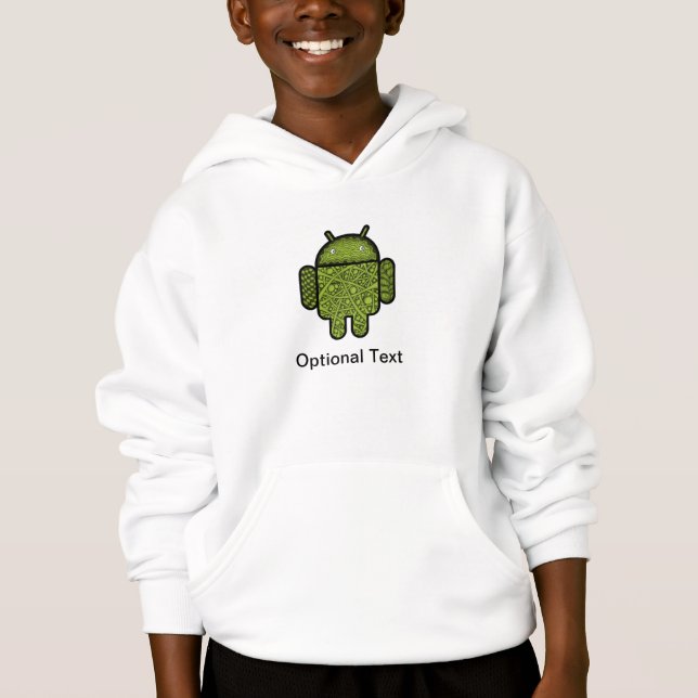 Bubbles Doodle Character pour le robot Android™ (Devant)