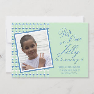 Bubbles Pop Over Theme Boys Anniversaire