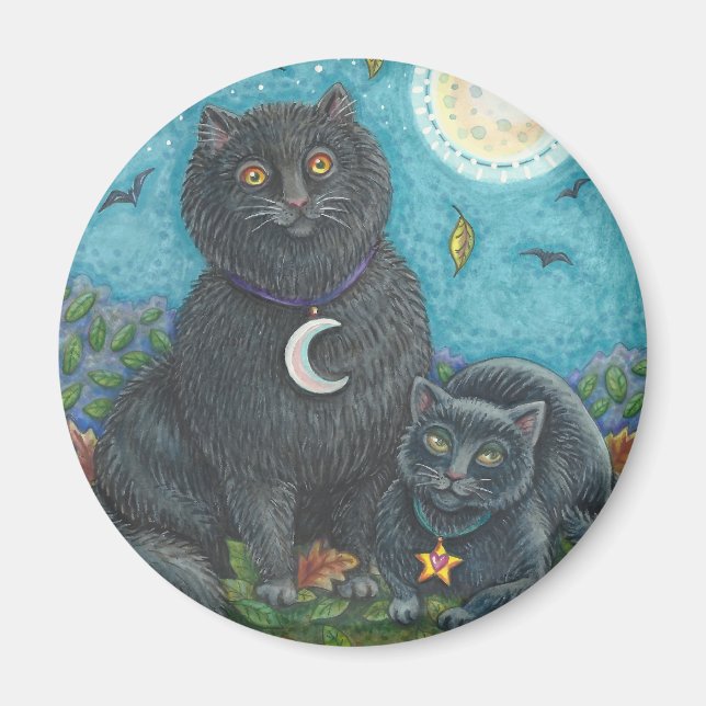 BUBO ET PYEWACKET, CHAUSSURES NOIRES MAGNET Round (Devant)