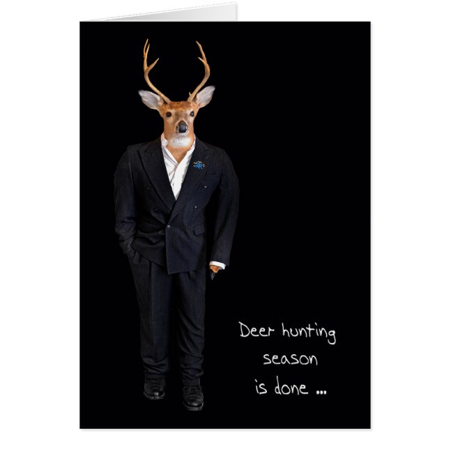 Buck en smoking (Devant)