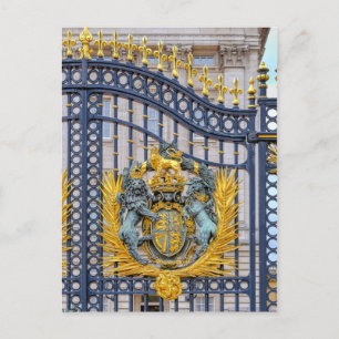 Buckingham Palace Gates, Londres Carte postale bri