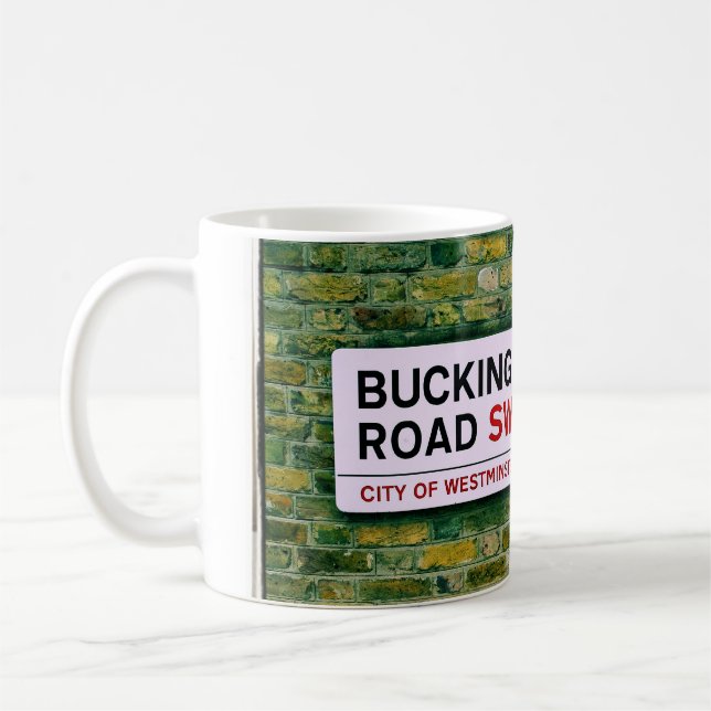 Buckingham Palace Road Mug (Gauche)