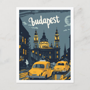 Budapest Hongrie Célèbre Place de Voyage Carte pos
