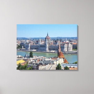 Budapest Parlement hongrois vue impression