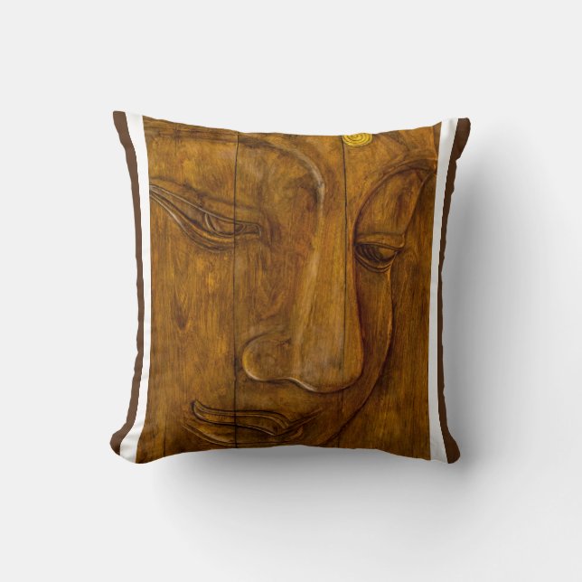 BuddhaToday V1 #7 Coussin de Paix avec citation  (Recto)