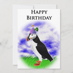 Buddy La Carte D'Anniversaire Du Puffin