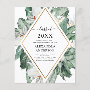 Budget 2022 Fleurs de Magnolia Florale Tropicale d