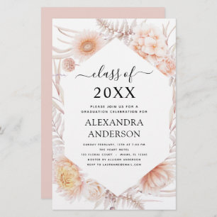 Budget 2022 Graduation Boho Chic Dusty Pink Desert