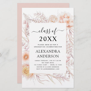 Budget 2022 Graduation Boho Chic Dusty Pink Desert