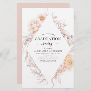 Budget 2022 Graduation Boho Chic Dusty Pink Desert