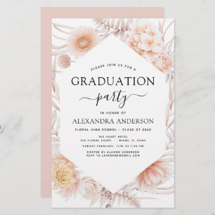 Budget 2022 Graduation Boho Chic Dusty Pink Desert