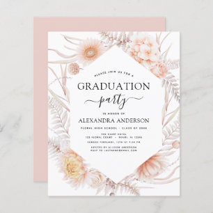 Budget 2022 Graduation Boho Chic Dusty Pink Desert