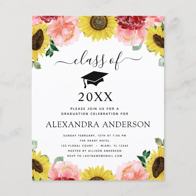 Budget 2023 Diplôme Pays de tournesol (Devant)