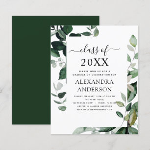 Budget 2023 Graduation Botanical Green