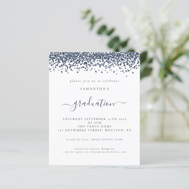 Budget 2024 Graduation Marine Parties scintillant  (Debout devant)