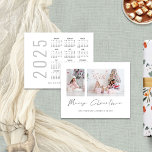 Budget 2025 Calendrier 2 Photo Joyeux Noël<br><div class="desc">Budget 2025 Calendrier 2 Photo Joyeux Noël. Un prix budgétaire inférieur 4, 5 x 5, 6 "alternative sur 110lbs, semblable en épaisseur à une carte postale. Il y a UN par feuille. Remplacez simplement les deux exemples de photos par les vôtres et personnalisez avec votre salutation et vos noms en...</div>