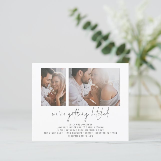 Budget 2 Photo Obtention de Faire-part de mariage (Debout devant)