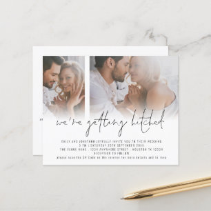 Budget 2 Photo QR Code Obtenir un Mariage haché