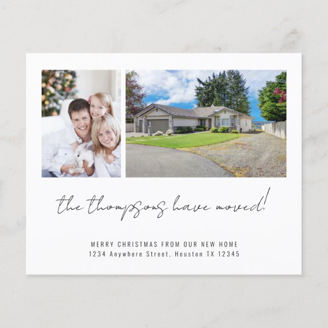 BUDGET 2 Photos Joyeux Noël Nouveau Accueil (Devant)