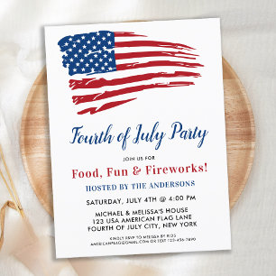 Budget 4 juillet Invitation du parti patriotique